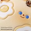 Newcomer 1.38 Exclusive: Cartoon Fried Egg Toast Card Holder, Mini Teardrop & Round Shape