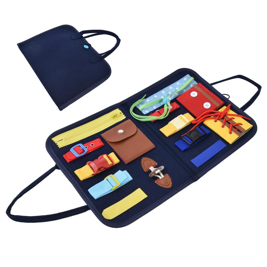 Educational Sensory Board Baby Activity Board Intelligence Development Toy for ToddlerC