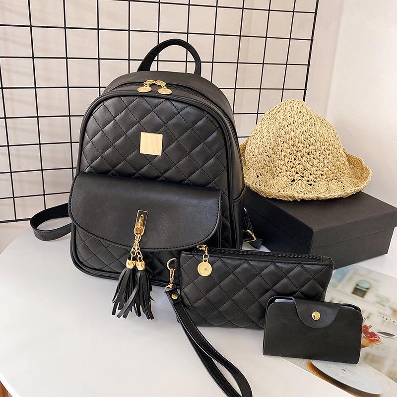 Women's Versatile Backpack 2025: Casual Korean Style PU Backpack - Trendy Japanese and Korean College Fashion Schoolbag