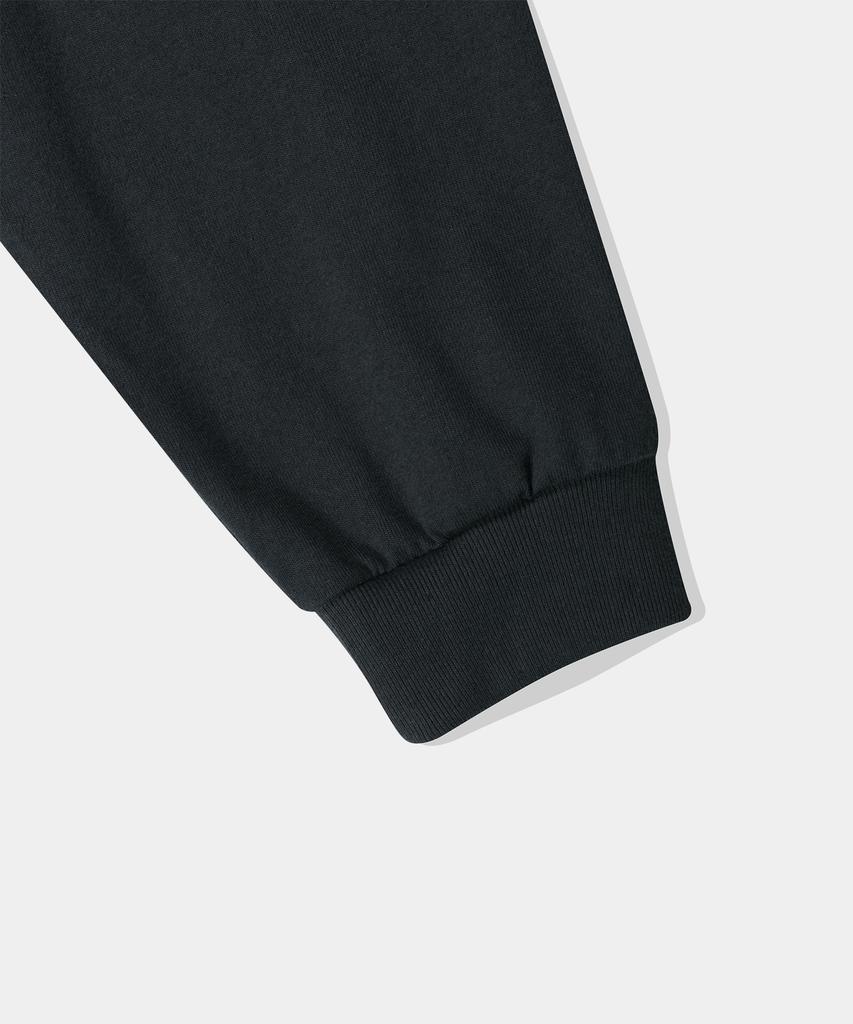 Lambeulla 16-Count Essential Oversized Long Sleeve [Dark Gray]