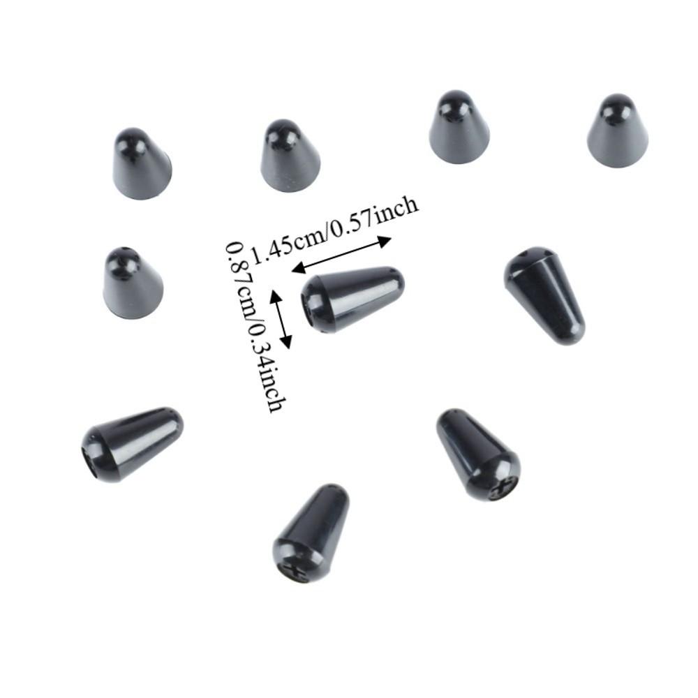 20PCS White/Yellow/Black Guitar Switch Tips 5 Way Guitar Accessories Guitar Accessories