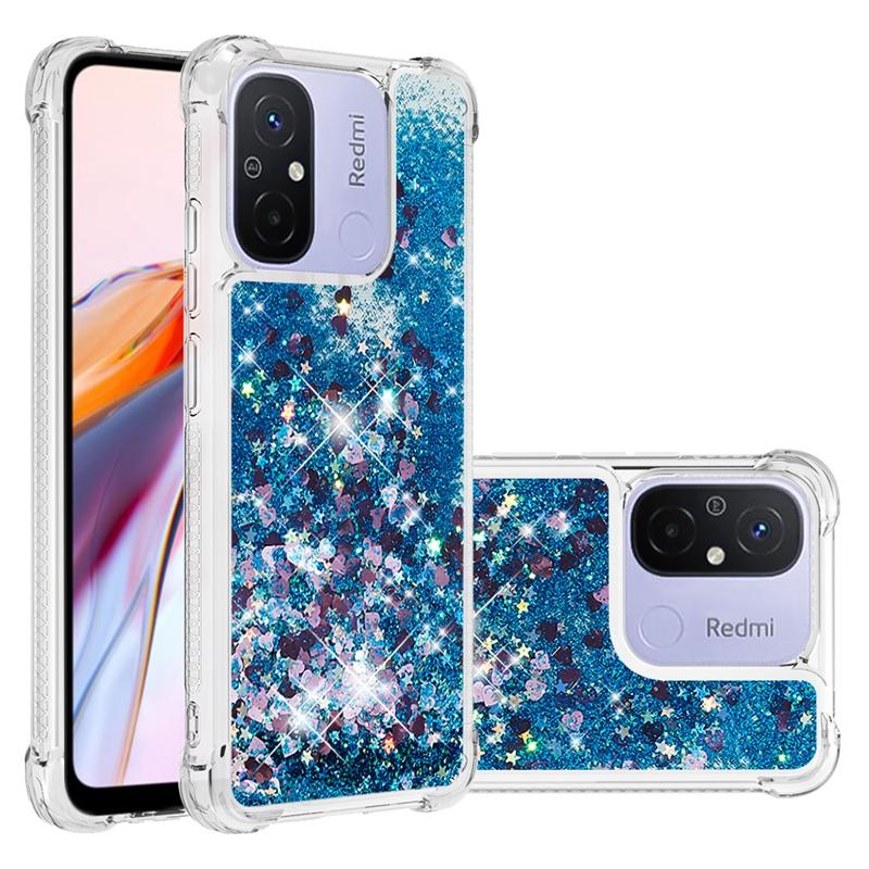 Pre Xiaomi Redmi 12C Puzdro Trblietavé Dynamické Tekuté Puzdro na Pre Fundas Xiaomi Redmi 12C Mi Kryt na Telefón Xiomi Redmi12C 12 C Coque