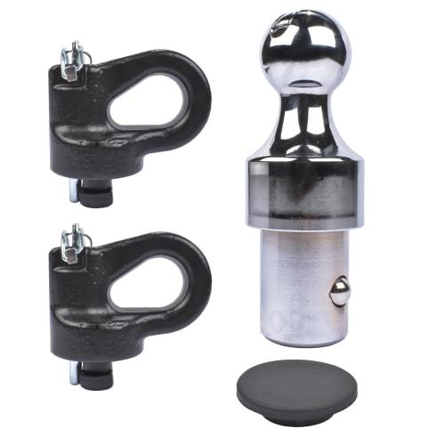 Lamerto 60639 Pack System Gooseneck Hitch Kit Replacement Ford GM Nissan Chevy 37lb GTW 2-5/16" Ball Pack Required