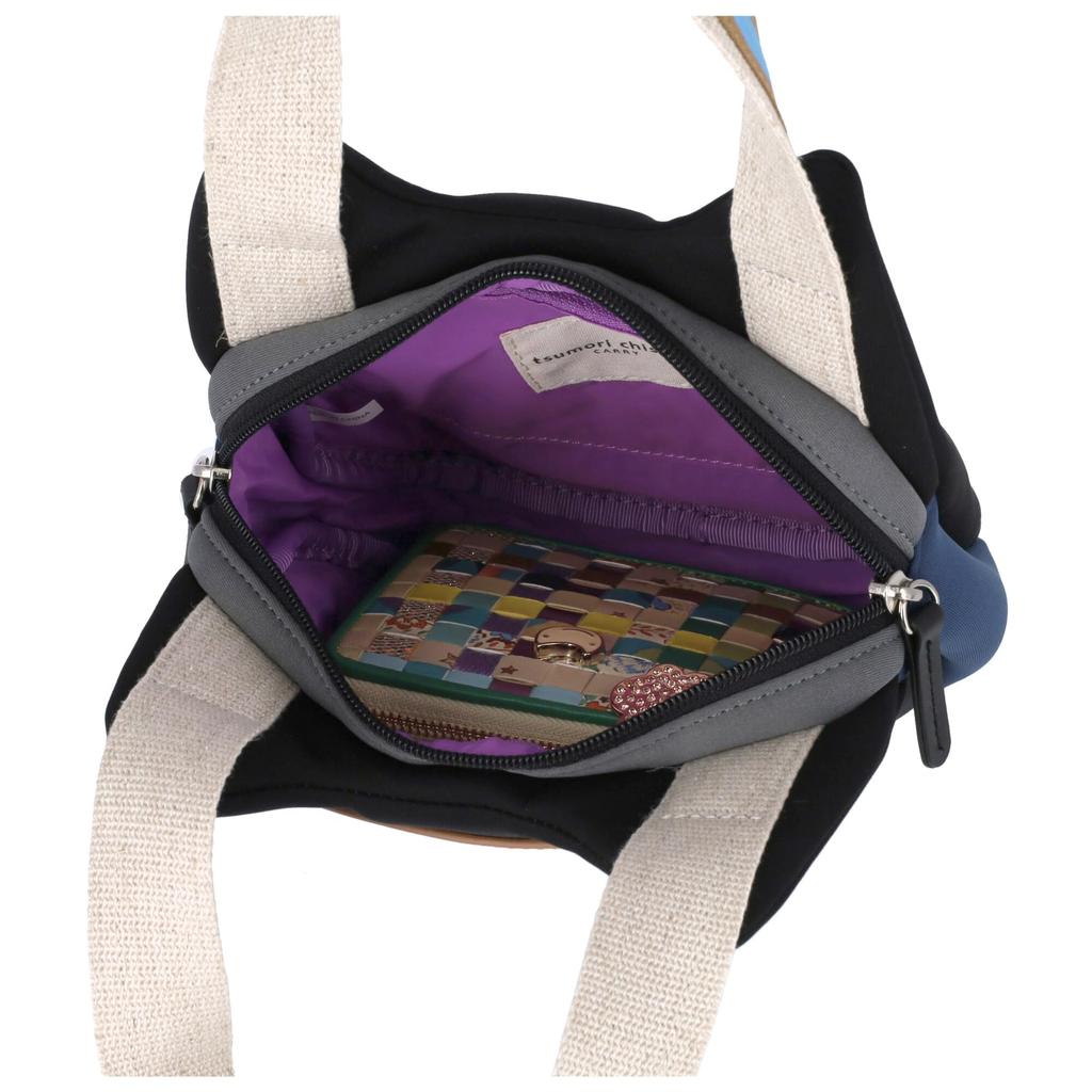 Tsumori Chisato Cat Urethane Handbag Black