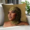 celebrity Lizzo Cushion Cover Cushion Cover Set Pcs x x x Pillowcase Decorative Sofa Home Decor