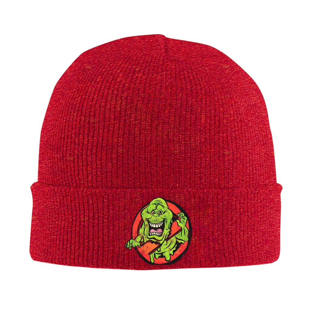 GGhostbusters   Beanie Hats  Bonnet Hats Female Male Retro Outdoor Knit Hat Winter Graphic Head Wrap Caps