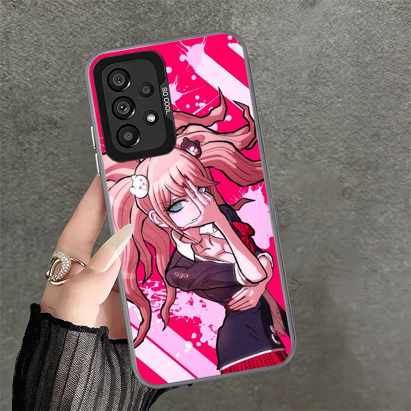 Anime D-Danganronpa Soft Phone Case for Samsung A17 A16 A15 A14 A13 A57 A56 A55 A54 A53 A37 A36 A35 A34 A33 A26 A25 A24 A23 A52