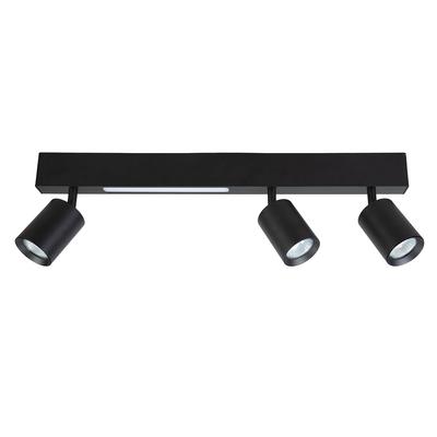 Lampa Sufitowa Magnet 9W+3Xgu10 3000/4000K Czarny