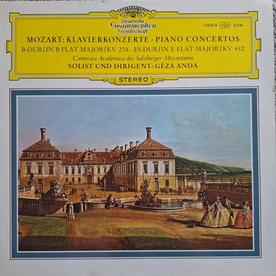 LP Record WOLFGANG AMADEUS MOZART, GÉZA ANDA, - Klavierkonzerte - Piano Concertos - 138824 Deutsche Grammo Germany Classical Used