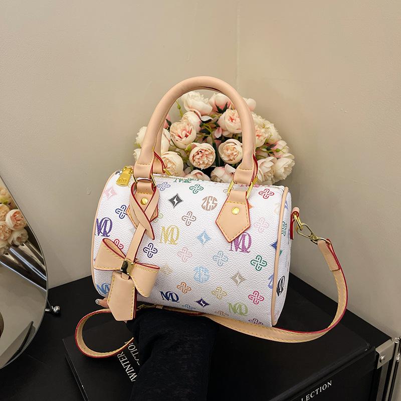New style fashion letter presbyopia nano pillow bag portable shoulder oblique span women's bag