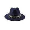 Fashion Versatile Ethnic Woolen Hat Autumn and Winter European and American Warm Jazz Top Hat Women's New Models