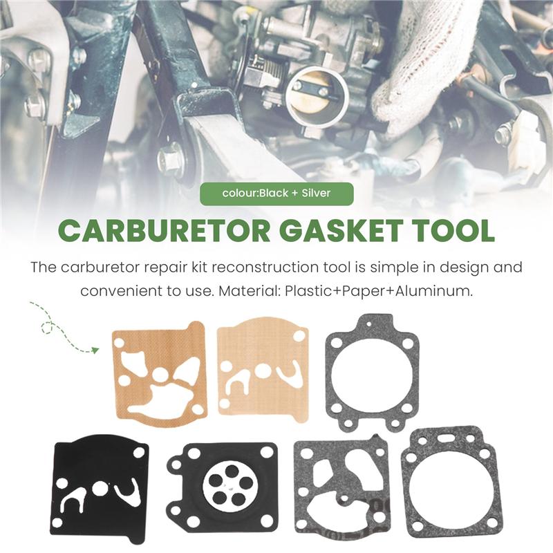 K20-WAT WA WT Fit For WALBRO Carburetor DIAPHRAGM GASKET NEEDLE REPAIR Carb KIT