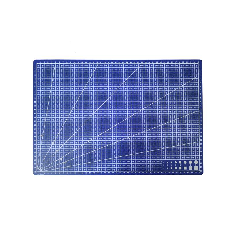 A3 Cutting Mat - Double-Sided PVC Workstation for Crafting & DIY, Anti-Scissor Protection (45x30cm) for Students & Artists