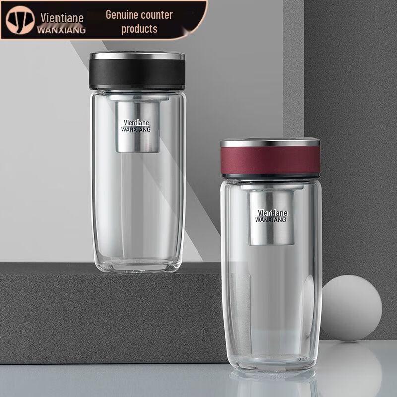 Vientiane U66-510 Single-Layer Borosilicate Glass Cup