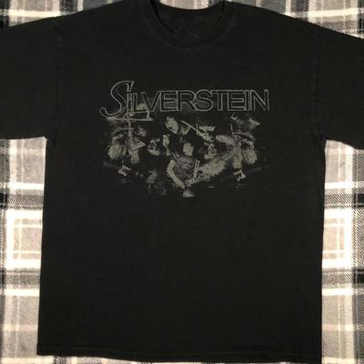 Rare Silverstein Band Black 100 Cotton Size S To 4Xl T Shirt