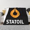 NOVÉ přikrývky a plédy Statoil Super měkké termo vnitřní i venkovní deka do obývacího pokoje, ložnice, na cestování
