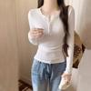 Women's Ribbed Long-Sleeve T-Shirt