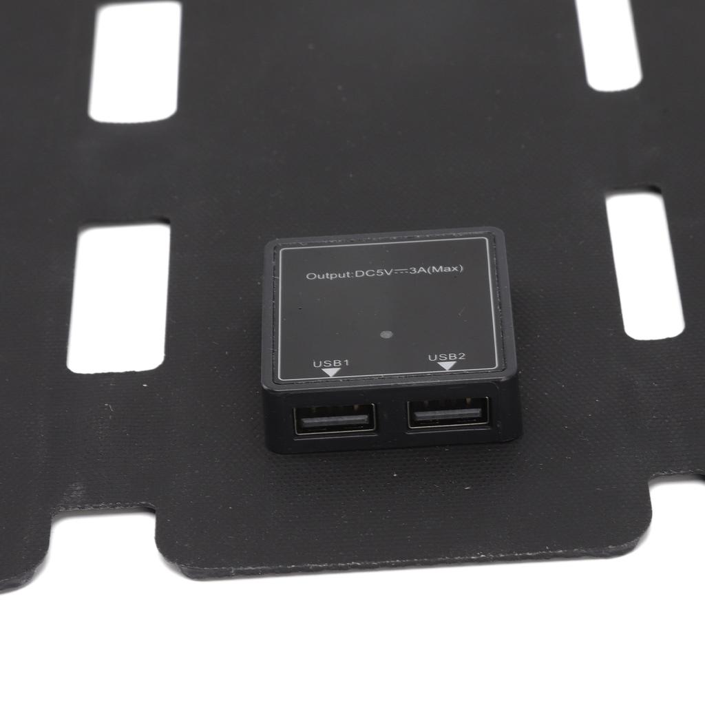 Solar Panel Folding Monocrystalline Silicon 2 USB Output Flexible ETFE Solar Panel 14W 5V