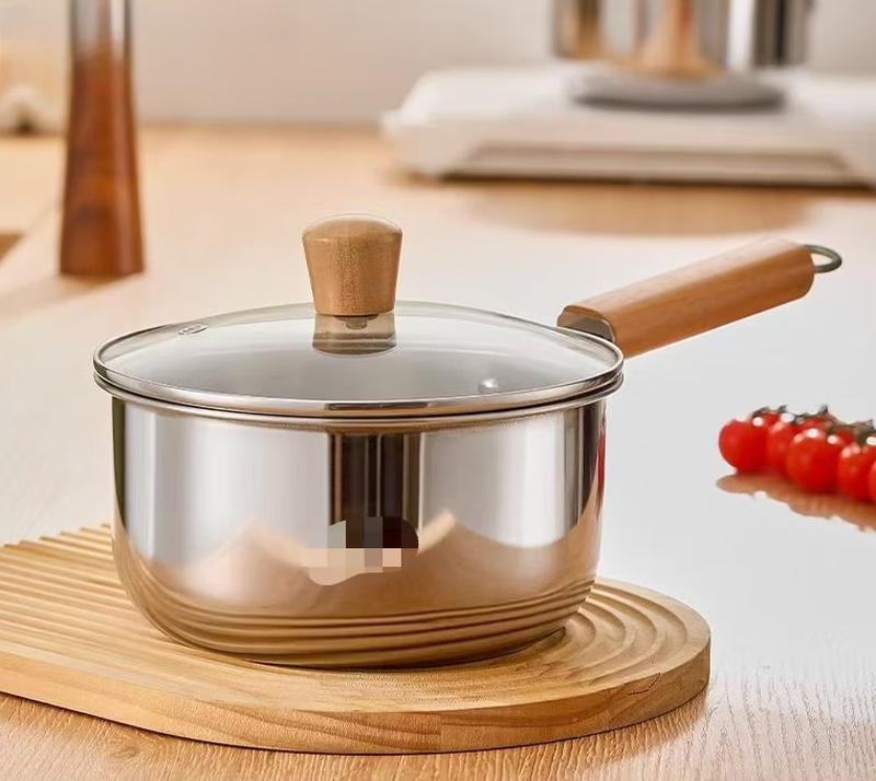 

ZISIZ 20cm Stainless Steel Non-stick Baby Milk Pot