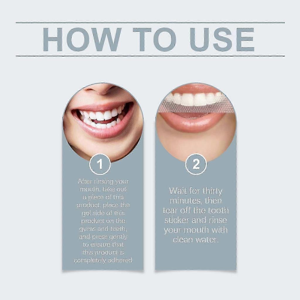 Brighten Your Smile Daily with Gentle Enamel-Protecting Teeth Whitening Patches 7 Easy-to-Use, Comfortable, Fresh-Tasting Strips for a Brighter, Fres