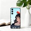 K-Kikis D-Delivery KDS S-Service Phone Case Black Silicone Soft For Samsung Galaxy A73,A72,A71,A70,A53,A52,A51