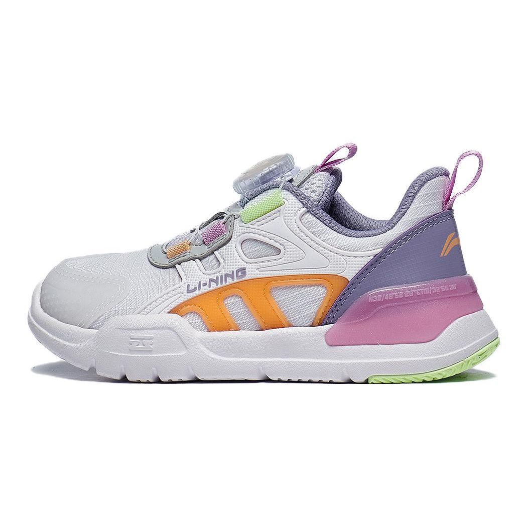 

Li Ning Удобные Повседневные Нескользящие Износостойкие Детские Повседневные Кроссовки Детская Обувь Белый Фиолетовый YKNT076-4 27