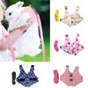 Pet Harness and Leash Small Animal Suit Vest Harness Outdoor Activity Training Small Pet Leash Clothes for Guinea Pigs