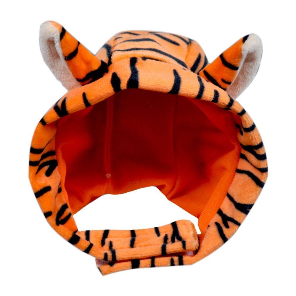 

Plush Cats Dress Up Costume Hat Soft Cat Cosplay Hat Dog Headgear Pet Christmas Hat Christmas S-tiger