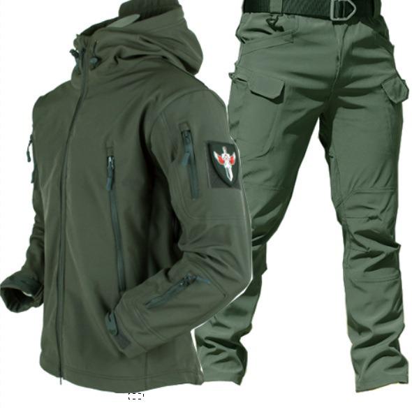 

X7 Three-in-One Tactical Softshell Training Suit (Spring/Autumn) M темно-сірий