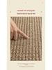 2024 Japanese Tea Room Imitation Sisal Floor Mat for Living Room, Bedroom & Cat Scratch Board