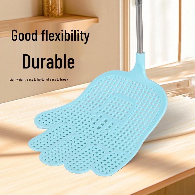Extendable Fly and Mosquito Swatter with Durable Plastic and Stainless Steel