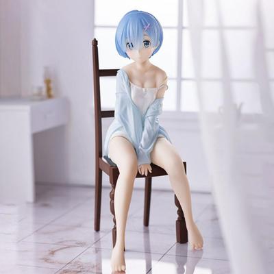 15cm Anime-Figur Pyjama sitzend auf Stühlen Mädchen Action-Figur PVC Sammlerstücke Spielzeug Geburtstag Weihnachtsgeschenk