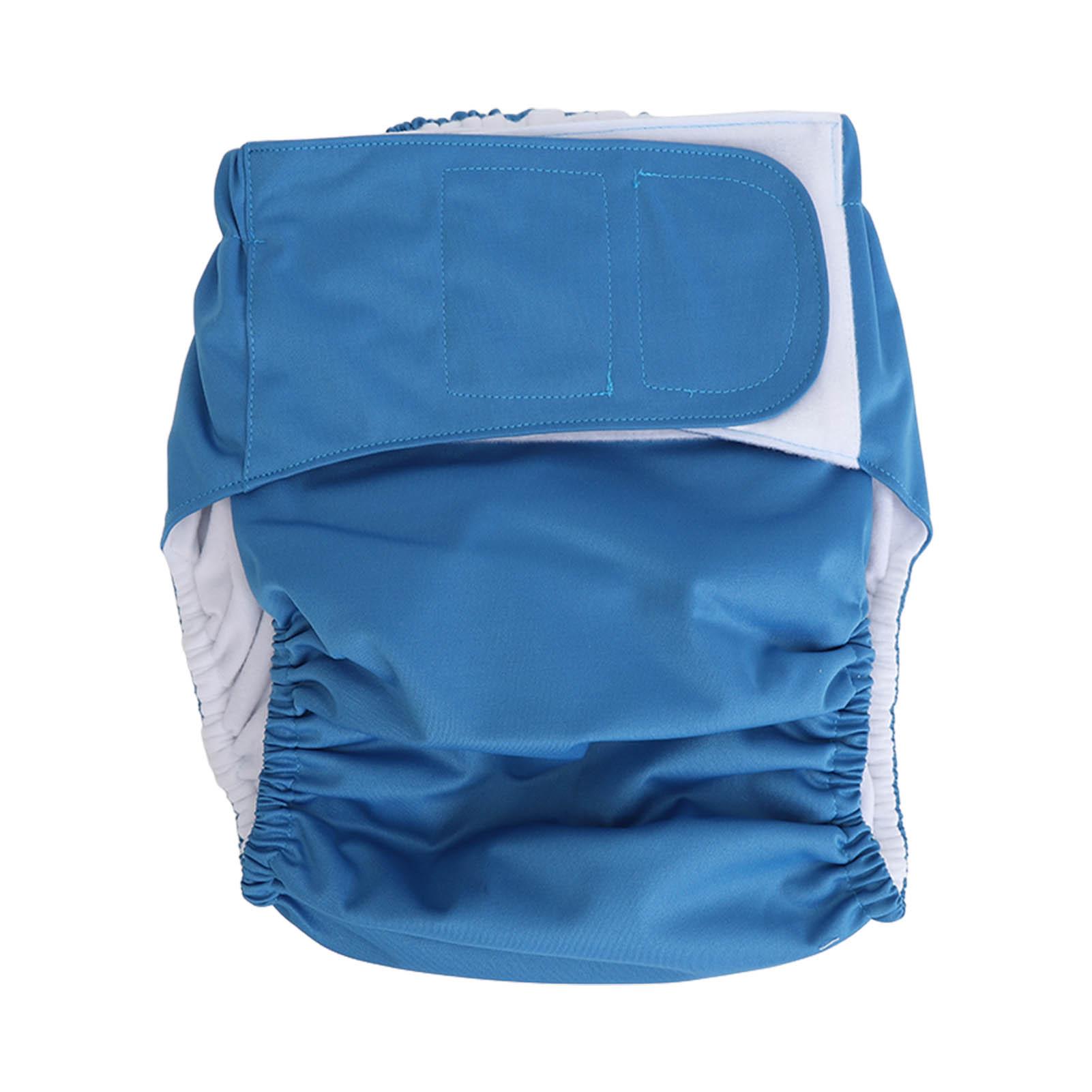 

Взрослое тканевое подгузниковое белье Высокая впитываемость Многоразовое Непромокаемое Защита от недержания Подгузники для Dark Blue