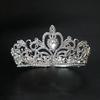 Round Crown Metal Crown Tiaras Wedding Tiaras Crown for Bridal Princess Parties