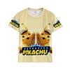 Tshirt Detective Pikachu 3d Print Short Sleeve Cosplay Costume Tops Tee