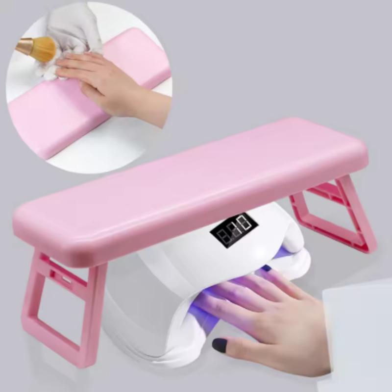 Comfortable Nail Arm Rest Foldable Plastic Nail Hand Rest Manicure Arm Rest Stand Hand Pillow Nail Art Accessories