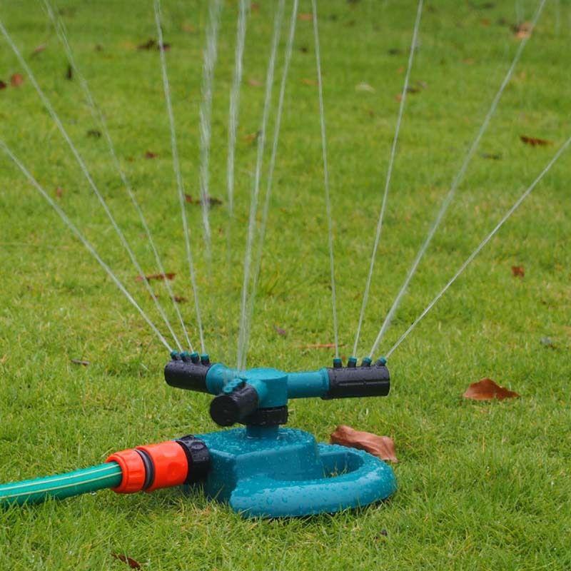 Andy Garden Watering Garden Irrigation Automatic Rotary Sprinkler Lawn Watering Watering Vegetables Trident Nozzle