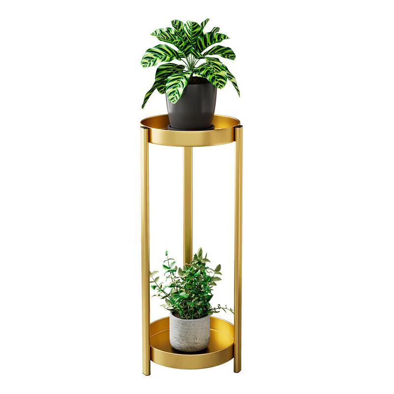 Hualongdun Iron Art Multi-Layer Floor Flower Stand
