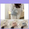 Trendy 2024 Summer Tote Bag Stylish Versatile Backpack Chic Design For Women In White Pink Silver