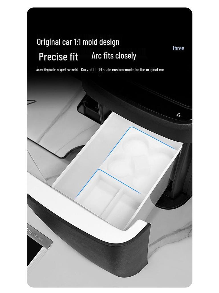 X9 Car Refrigerator Organizer Tray for 24-25 Xiaopeng Models