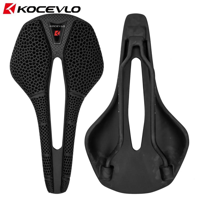 Carbon Fiber 3D Printed Bicycle Saddle Road Mountain Bikes Lightweight Racing Comfort Seat