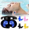 4 Pairs Swimming Earplugs Waterproof Reusable Silicone for Showering Bathing Surfing Kids Adults