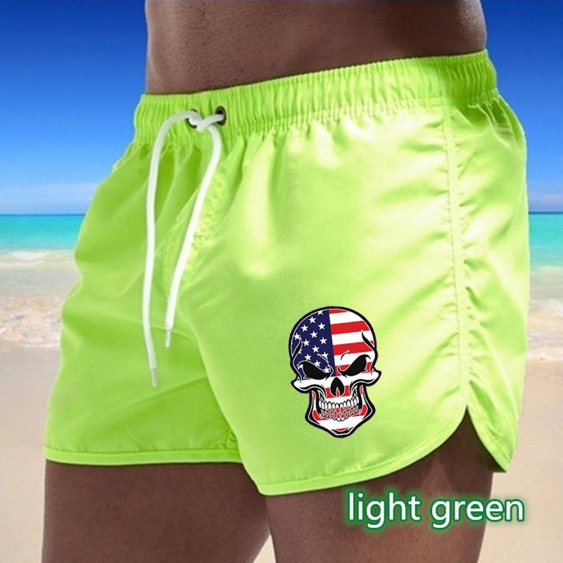 BBK-45 2025 Summer Men's Quick-Drying Swim Trunks Sports Pants Swimwear Beach Shorts Jogging Shorts