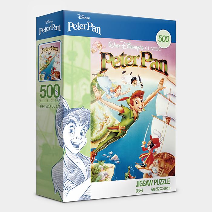 

Питер Пэн и Страна чудес Пазл Disney Animation 500 элементов
