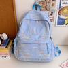 Simple Large Capacity Backpack Nylon Ultra-light Bookbags Shoulder Bag
