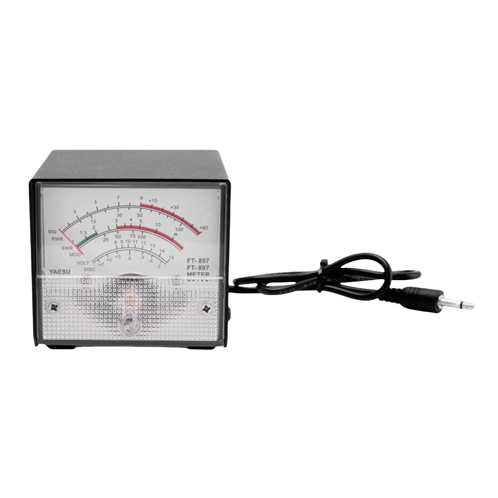 External S Meter Portable SWR Watt Power Meter Receive Display Standing Wave Meter for Radio Equipment