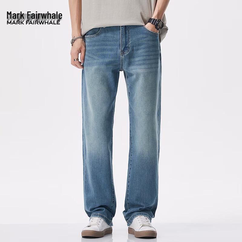 Mark Fairwhale Men's Relaxed Fit Straight-Leg Jeans