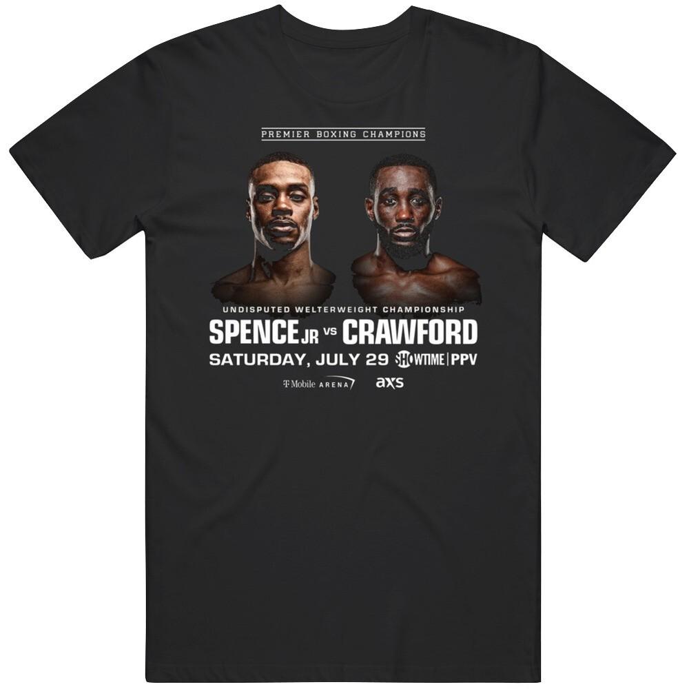 Футболка унисекс Errol Spence Vs Terence Crawford Fight Boxing Fan V2 XL