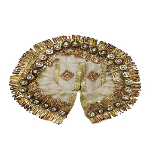

@ Indian Traditional Laddu Gopal Dress Cream Color 5.5 Inches Zr771-60%Off