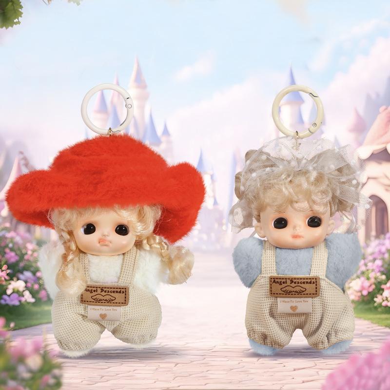 Annie baby pattern fashion week plush pendant blind box schoolbag doll doll decorative pendant girl gift
